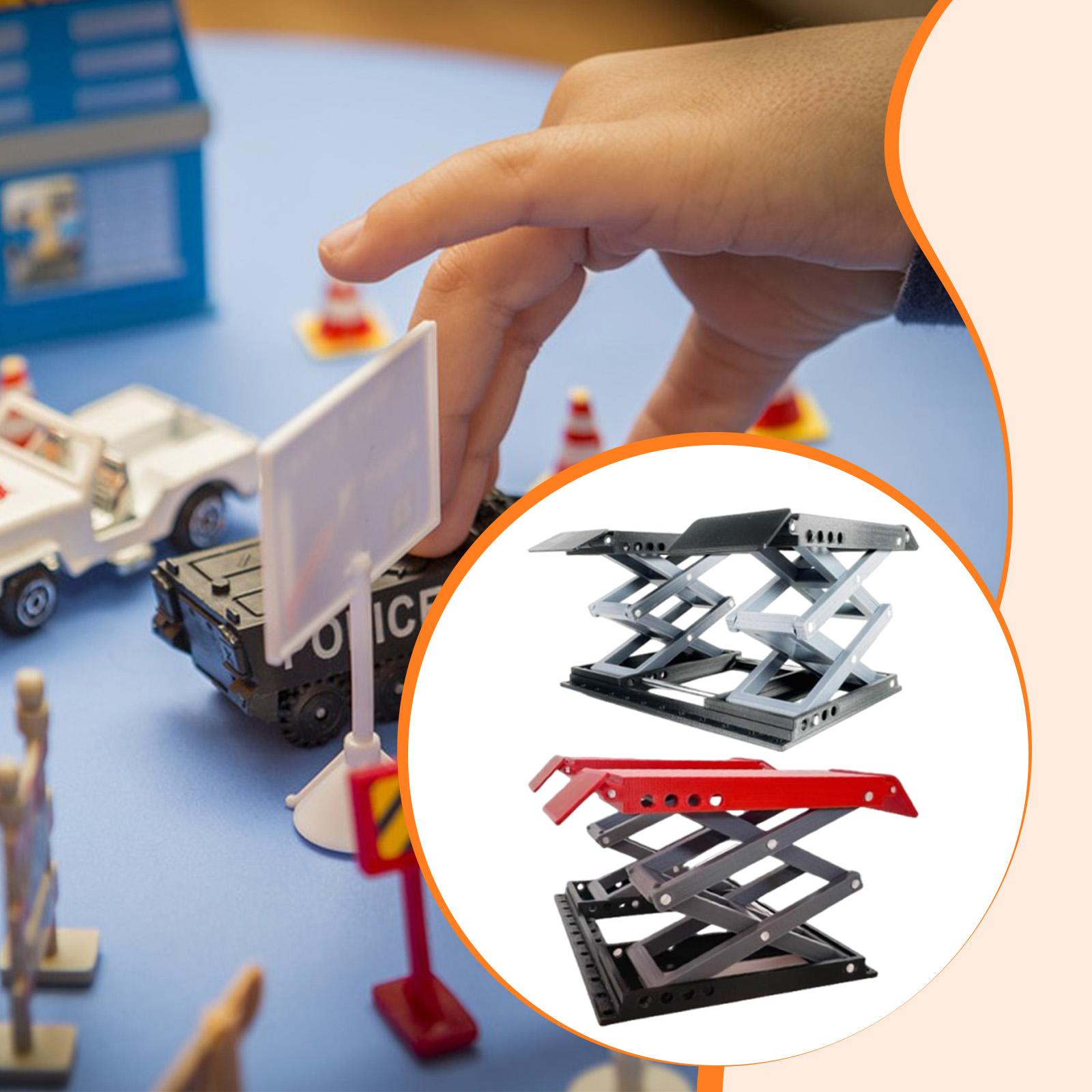 Auto Repair Shop Layout - 1/18 Car Lifter Model Collectibles Simulation