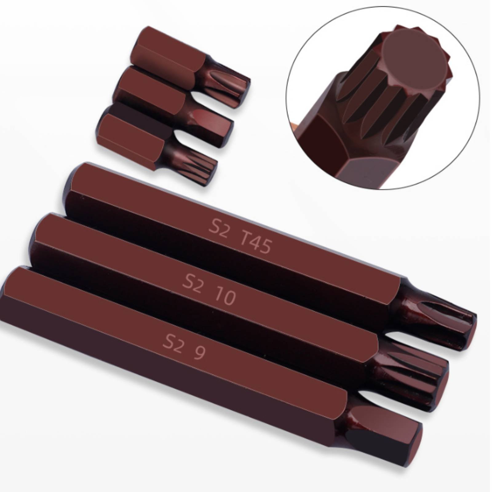Auto Repair Shop In - 60 Pieces Star Drive Bit Set