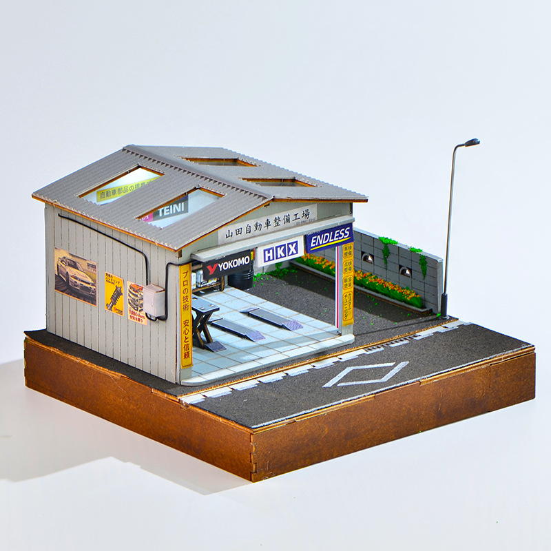 1:64 Scale DIY Auto Repair Sho - Auto Repair Shop In recension och pris