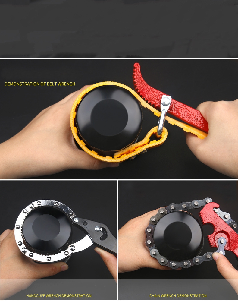 Adjustable Strap Oil Filter Be - Oil Filter Wrench recension och pris