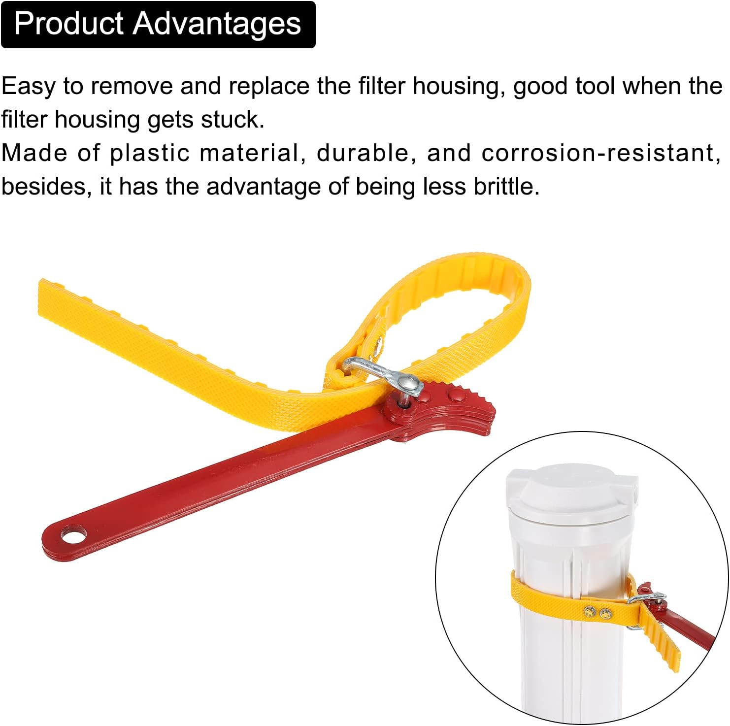 Adjustable Strap Oil Filter Be - Oil Filter Wrench recension och pris