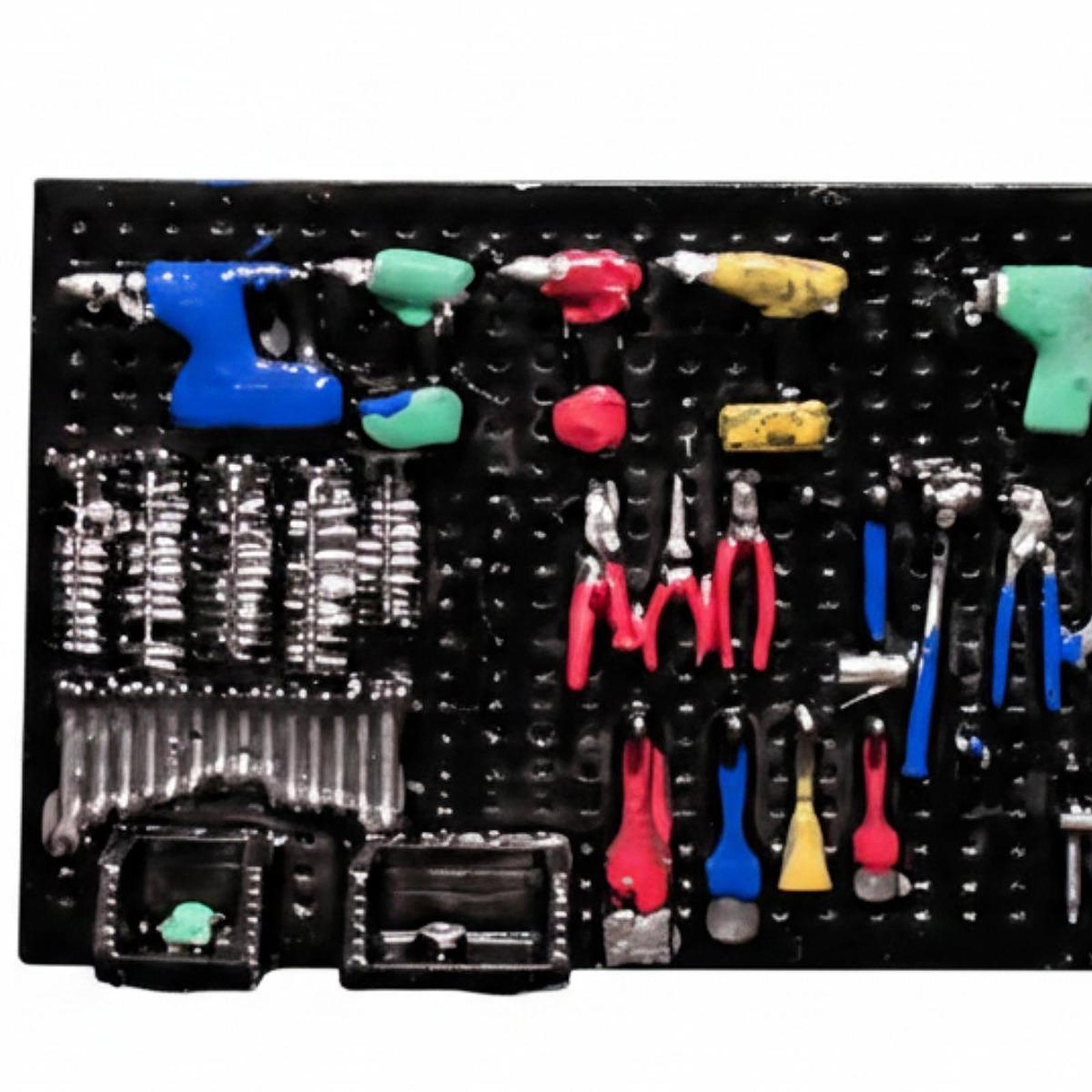 1:64 Electric Drill Pegboard M - Auto Repair Shop Layout recension och pris