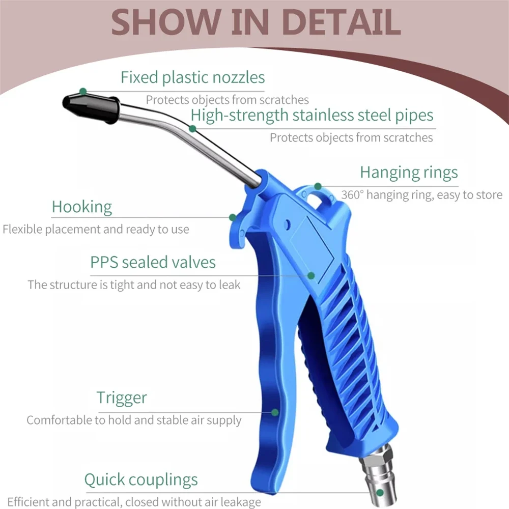Dust Gun Air Blower Cleaning T - Spring Compressor Tool recension och pris
